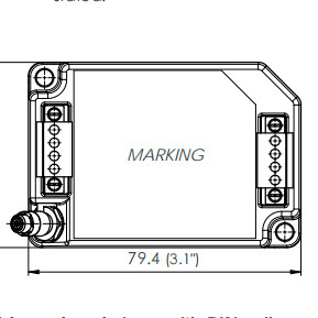 IQS900 204-900-000-011 A5-B23-C1-H05-I1 Signal Conditioner Part of Proximity Measurement System