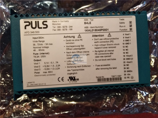 ABB B4LE 1KHL015045P0001 DC-DC converter ABB B4LE 1KHL015045P0001