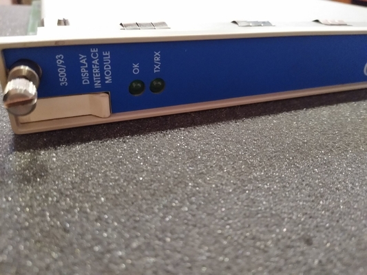 Bently Nevada 3500/93 DISPLAY INTERFACE MODULE 135799-01+133323-01 In Stock Bently Nevada 3500-93