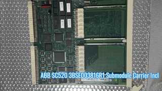SC520 3BSE003816R1 ABB 서브모듈 캐리어(제어 카드 포함)