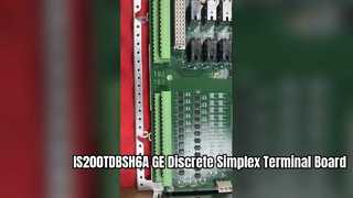 IS200TDBSH6A GE Mark VI 이산 I/O 단순 단자 보드
