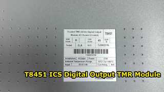 ICS Triplex T8451 디지털 출력 모듈 높은 신뢰성